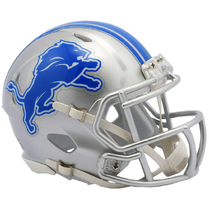 Detroit Lions Mini Throwback Speed Helmet - 2017 to 2023 - Game Day Treasures