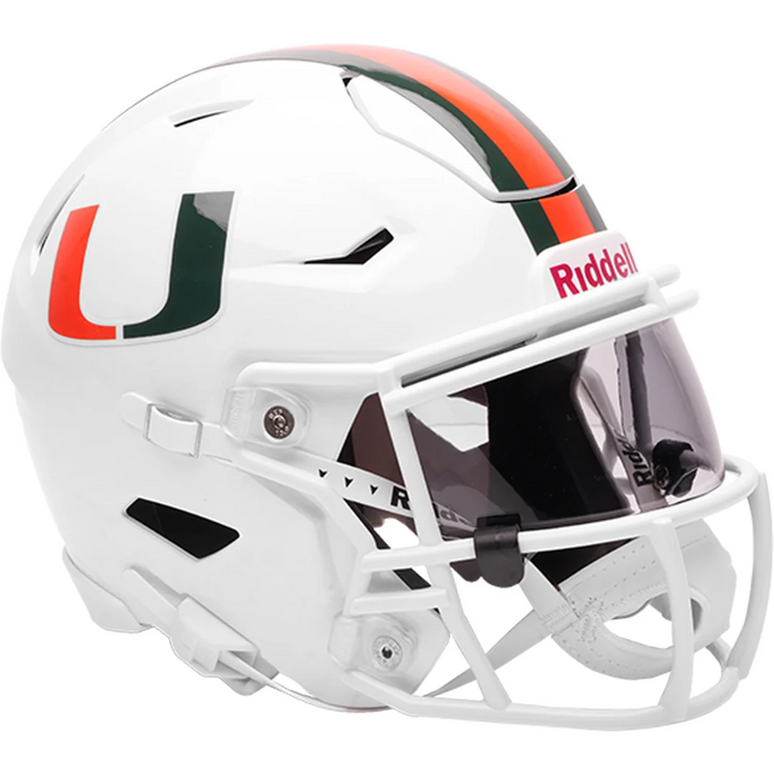 Miami Hurricanes Mid-Size MIDI SpeedFlex Helmet