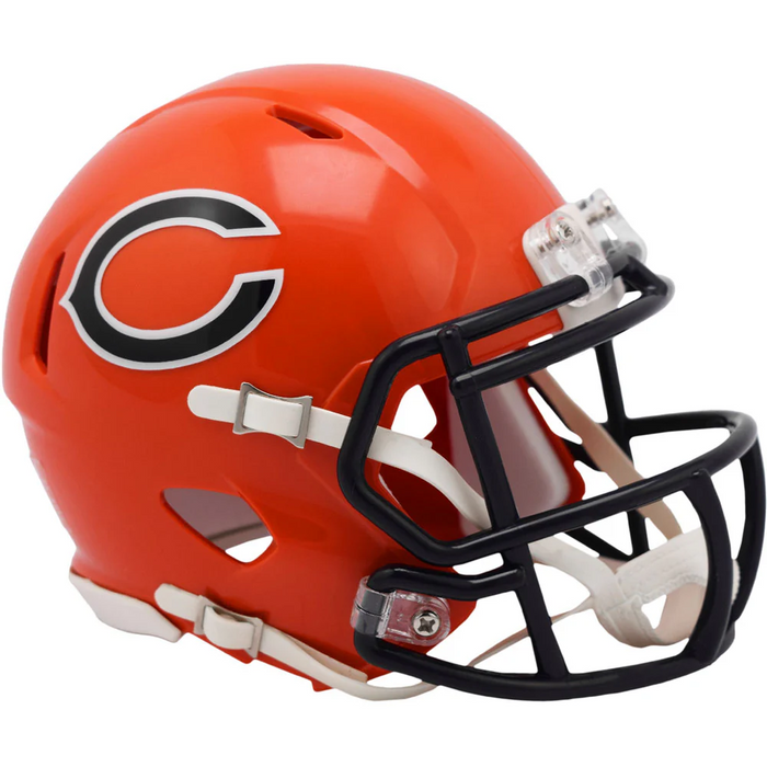Chicago Bears Mini Speed Helmet - 2022 Alternate - Game Day Treasures