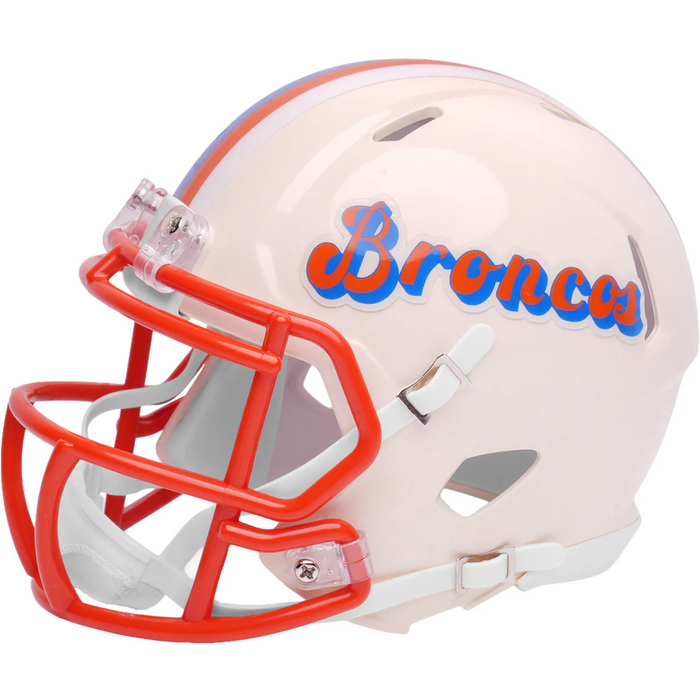 Denver Broncos Riddell Mini Speed Helmet - RETRO