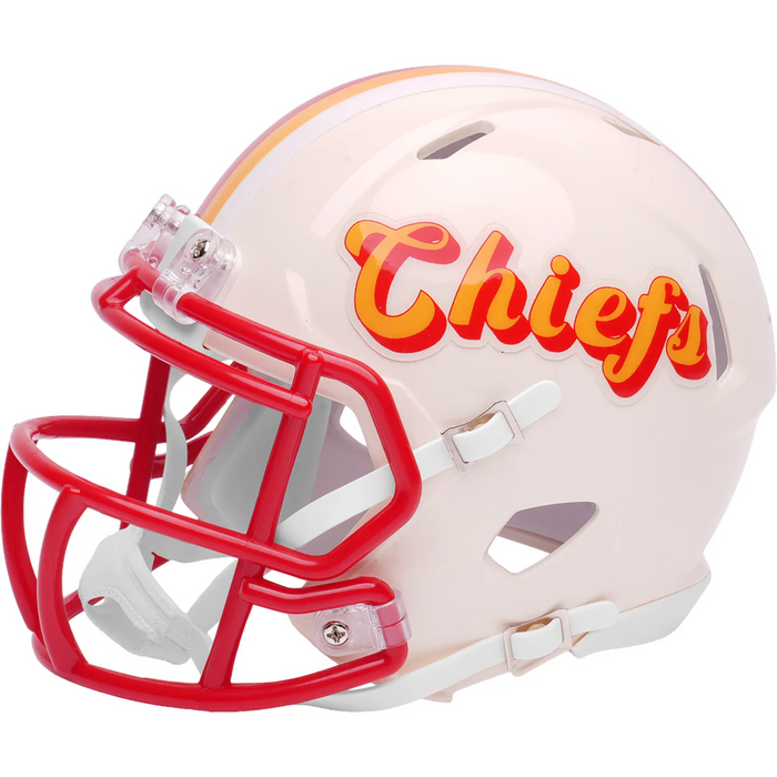 Kansas City Chiefs Riddell Mini Speed Helmet - RETRO