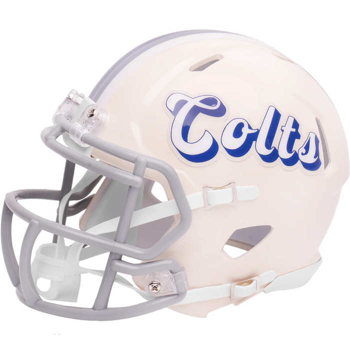 Indianapolis Colts Riddell Mini Speed Helmet - RETRO