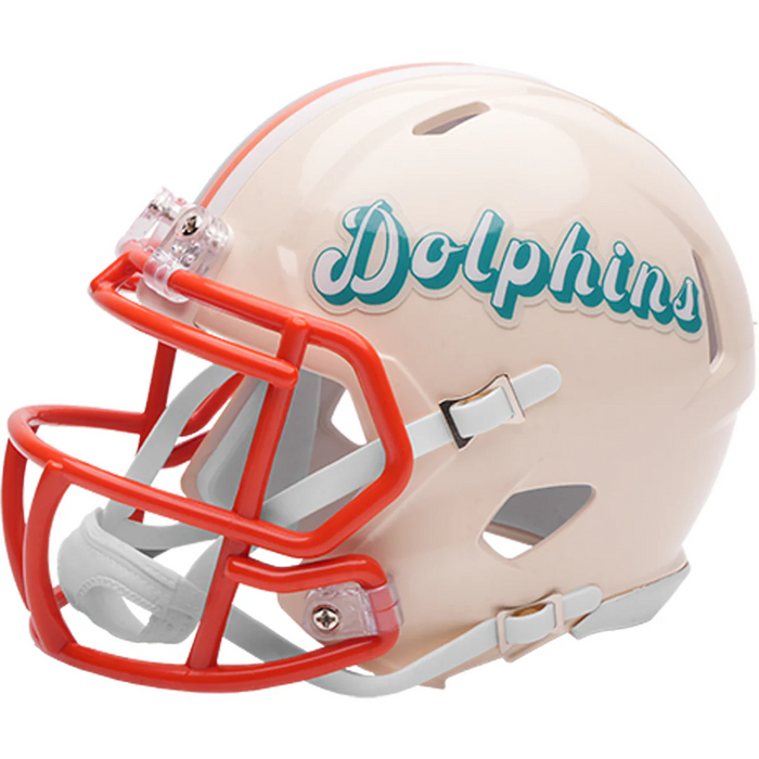 Miami Dolphins Riddell Mini Speed Helmet - RETRO