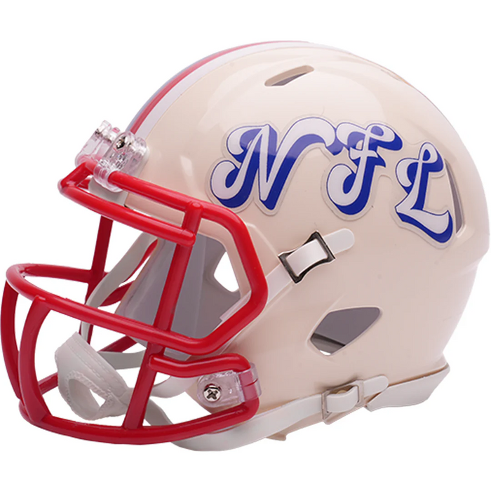 NFL Shield Logo Riddell Mini Speed Helmet - RETRO - Game Day Treasures