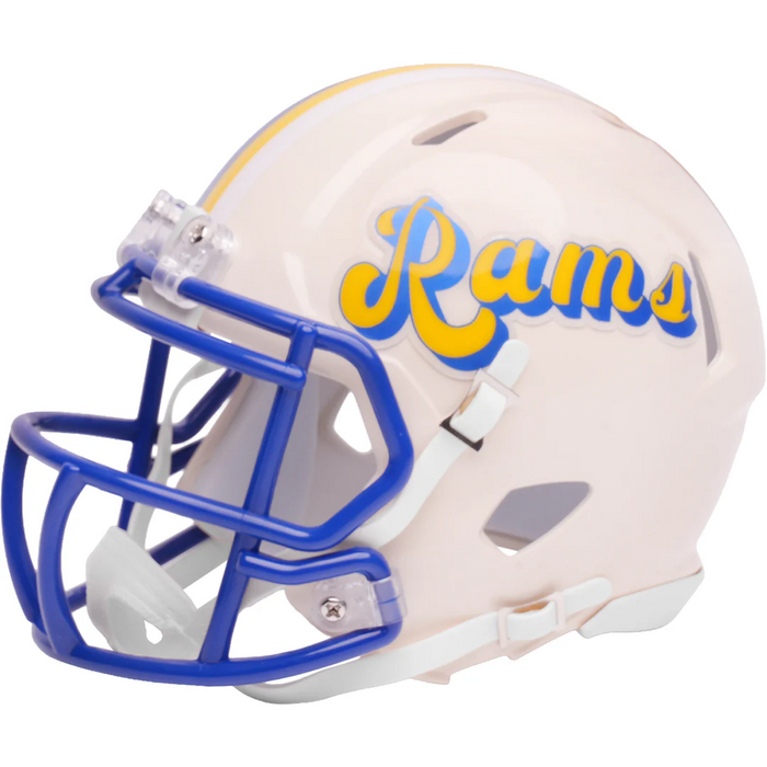 Los Angeles Rams Riddell Mini Speed Helmet - RETRO