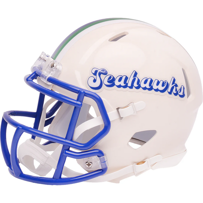 Seattle Seahawks Riddell Mini Speed Helmet - RETRO - Game Day Treasures