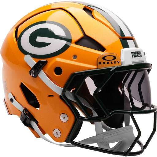 Green Bay Packers Authentic Riddell Axiom Helmet - Game Day Treasures