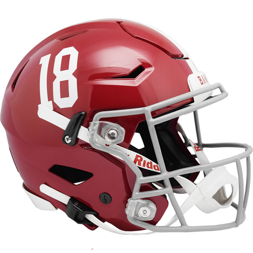 Alabama Crimson Tide Authentic SpeedFlex Helmet - #18 - Game Day Treasures