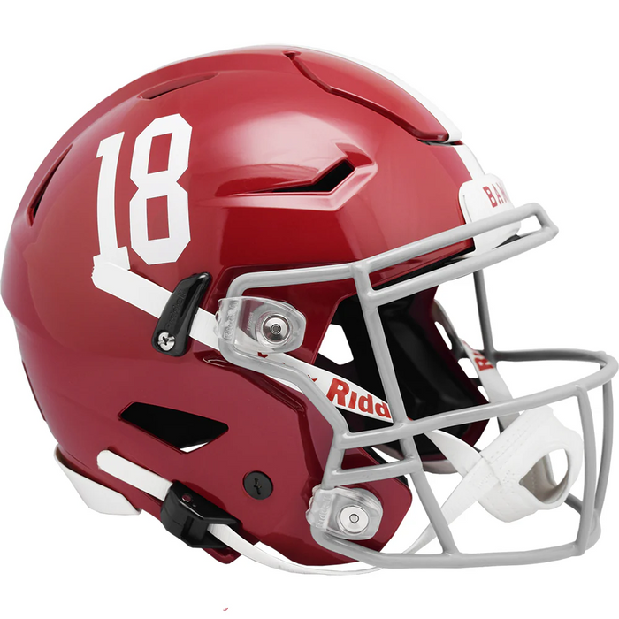 Alabama Crimson Tide Authentic SpeedFlex Helmet - #18 - Game Day Treasures