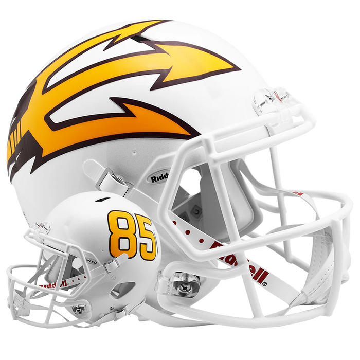 Arizona State Sun Devils Authentic Speed Helmet - White Metallic - Game Day Treasures