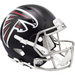 Atlanta Falcons Authentic Speed Helmet - Satin Nickel Mask - Game Day Treasures