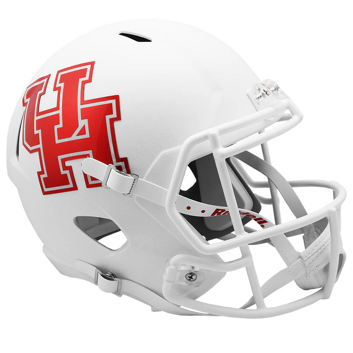 Houston Cougars Replica Speed Helmet - Matte White - Game Day Treasures