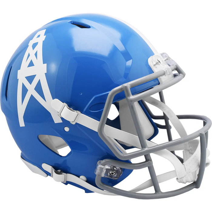 Houston Oilers Authentic Throwback Speed Helmet (1960-1962) - Game Day Treasures