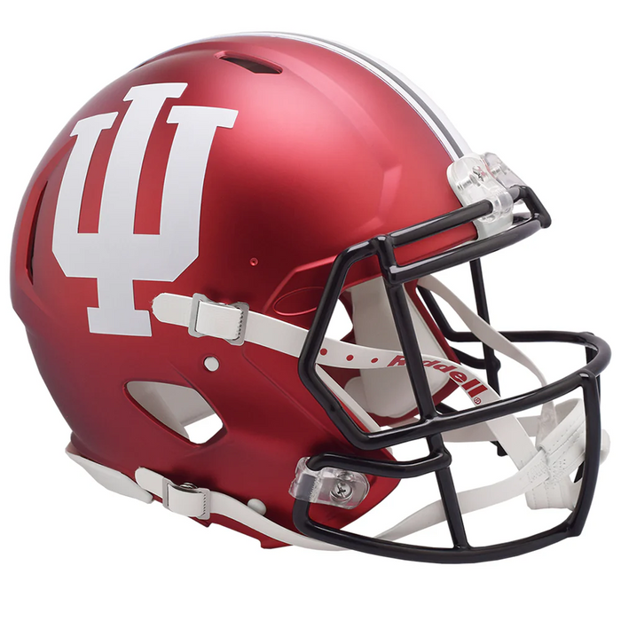 Indiana Hoosiers Authentic Speed Helmet - Crimson 2023 - Game Day Treasures