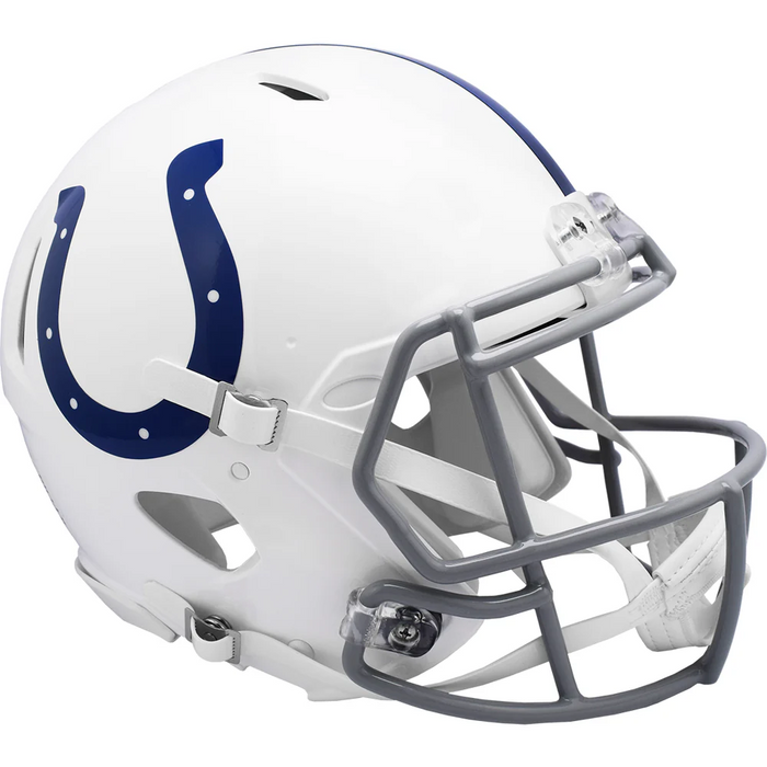 Indianapolis Colts Authentic Throwback Speed Helmet (2004-2019) - Game Day Treasures