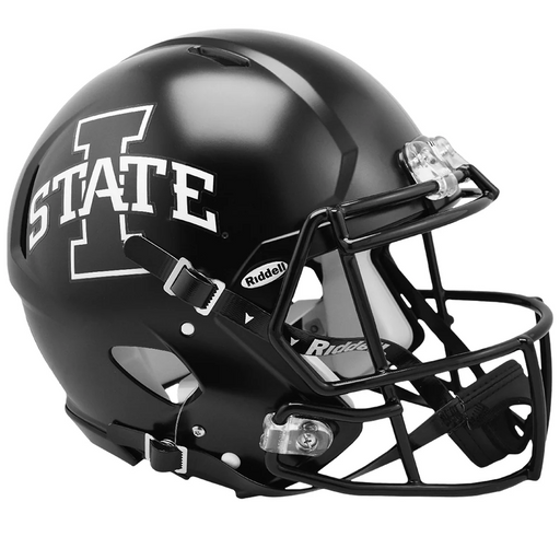 Iowa State Cyclones Authentic Speed Helmet - Satin Black - Game Day Treasures