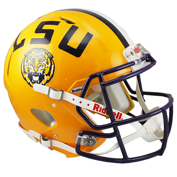 LSU Tigers Authentic Riddell Speed Helmet — Game Day Treasures