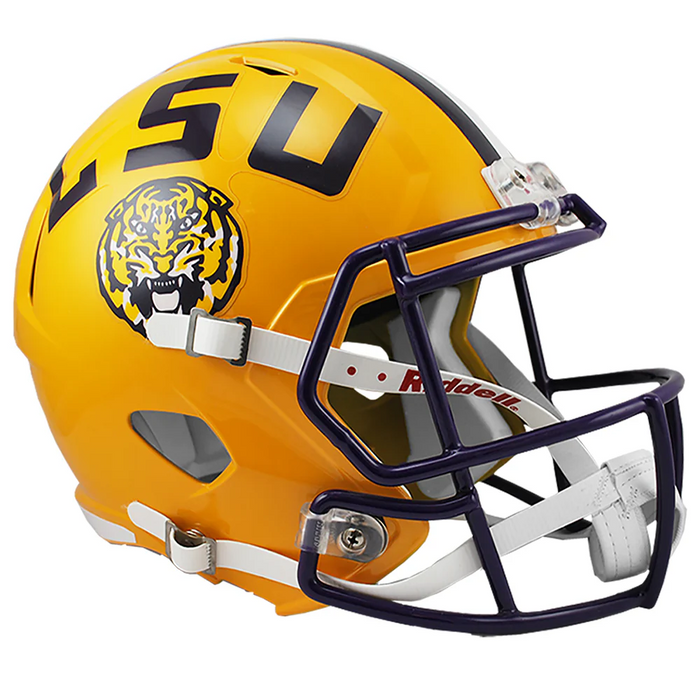 LSU Tigers Replica Riddell Speed Helmet - Game Day Treasures