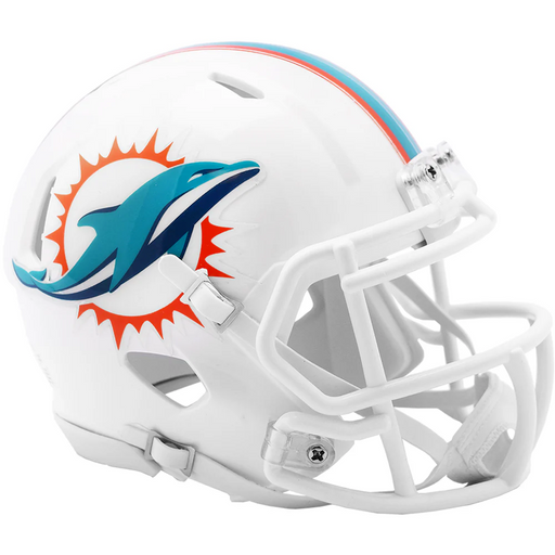 Miami Dolphins Riddell Mini Speed Helmet - Game Day Treasures