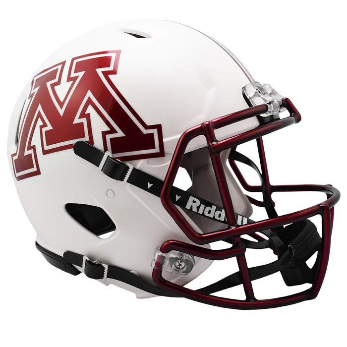 Minnesota Golden Gophers Authentic Speed Helmet - Chrome Decal - Game Day Treasures