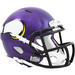 Minnesota Vikings Mini Speed Helmet - Satin Purple - Game Day Treasures