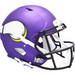 Minnesota Vikings Authentic Riddell Speed Helmet - Satin Purple - Game Day Treasures