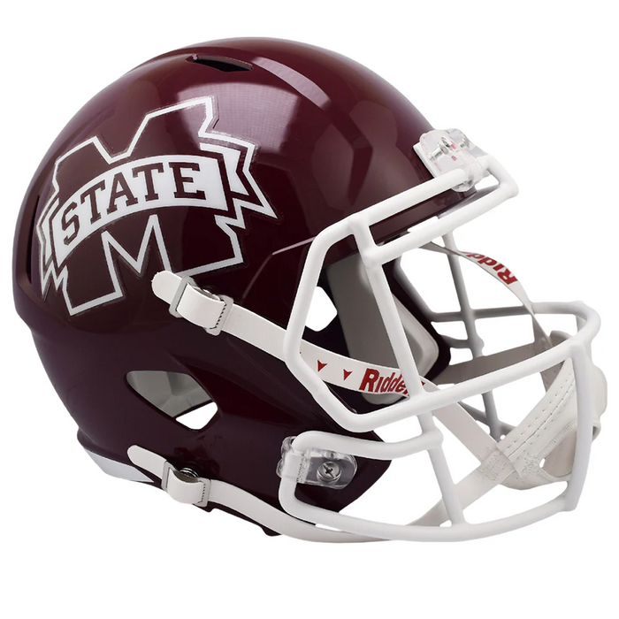 Mississippi State Bulldogs Replica Speed Helmet - M State - Game Day Treasures