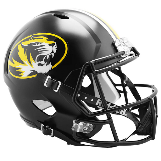 Missouri Tigers Replica Speed Helmet - Anodized Black - Game Day Treasures