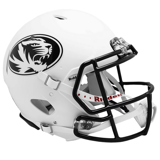 Missouri Tigers Authentic Speed Helmet - Matte White - Game Day Treasures