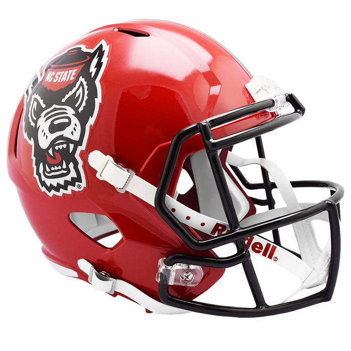 NC State Wolfpack Replica Speed Helmet - 2018 Red Tuffy - Game Day Treasures