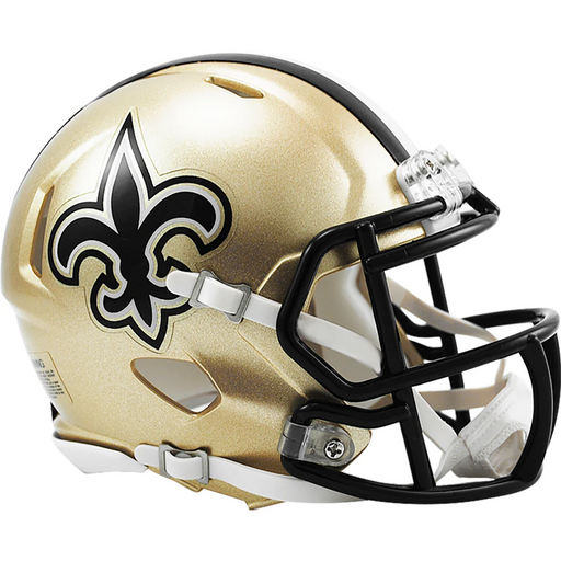 New Orleans Saints Riddell Mini Speed Helmet - Game Day Treasures