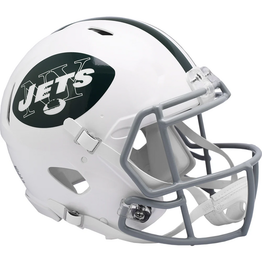 New York Jets Authentic Throwback Speed Helmet (1965-1977) - Game Day Treasures