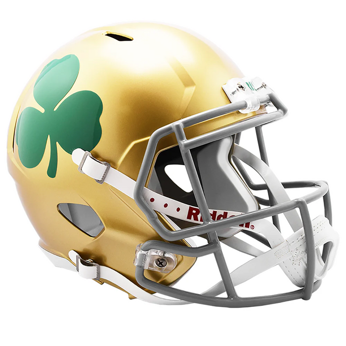 Notre Dame Fighting Irish Replica Speed Helmet - Shamrock - Game Day Treasures