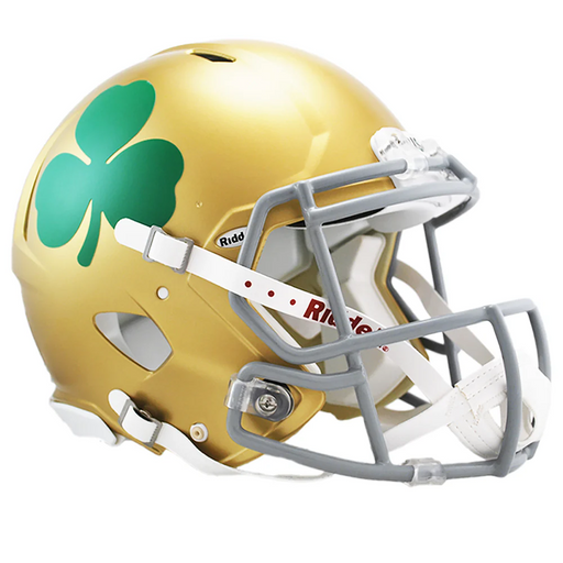 Notre Dame Fighting Irish Authentic Speed Helmet - Shamrock - Game Day Treasures