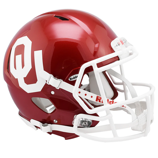 Oklahoma Sooners Authentic Riddell Speed Helmet - Game Day Treasures