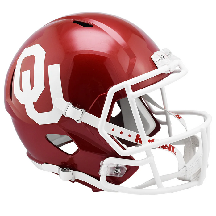 Oklahoma Sooners Replica Riddell Speed Helmet - Game Day Treasures