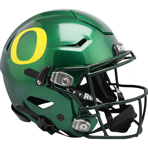 Oregon Ducks Helmet Riddell Authentic Full Size SpeedFlex Style Green