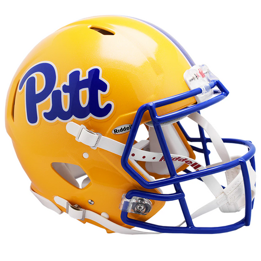Pittsburgh Panthers Authentic Speed Helmet - Gold - Game Day Treasures