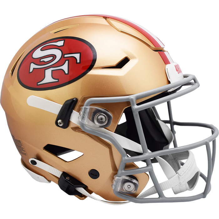 San Francisco 49ers Throwback SpeedFlex Helmet (1964-1995) - Game Day Treasures