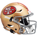 San Francisco 49ers Throwback SpeedFlex Helmet (1964-1995) - Game Day Treasures