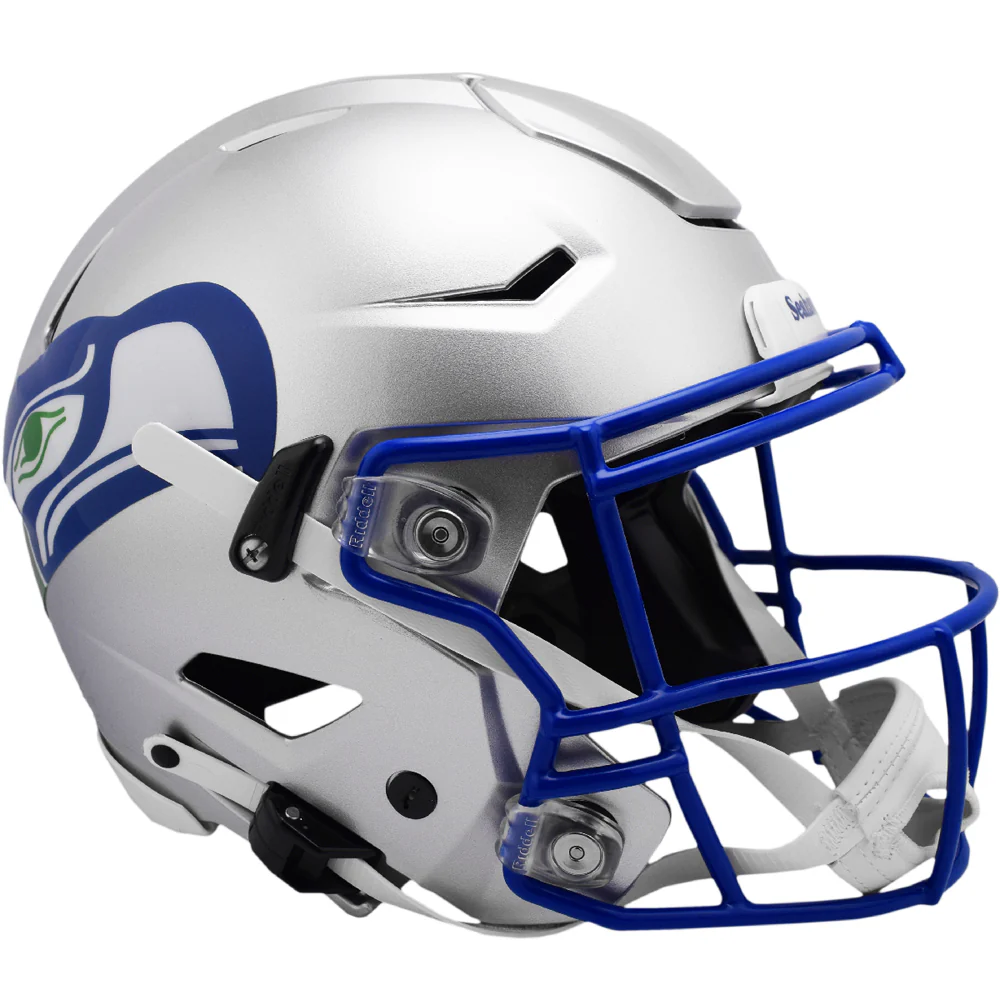 Seattle Seahawks Authentic Throwback SpeedFlex Helmet (1983-2001 ...