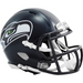 Seattle Seahawks Riddell Mini Speed Helmet - Matte Navy - Game Day Treasures