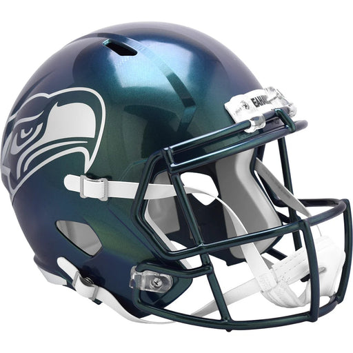 Seattle Seahawks Replica Riddell Speed Helmet - 2025 Rivalries - Game Day Treasures
