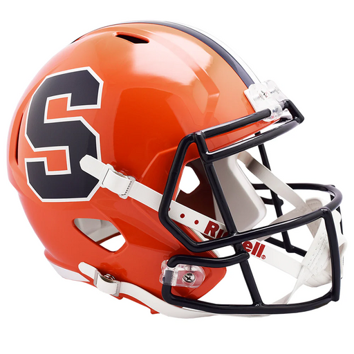 Syracuse Orangemen Replica Riddell Speed Helmet - Game Day Treasures