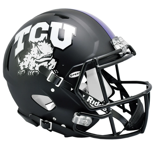 TCU Horned Frogs Authentic Riddell Speed Helmet - Game Day Treasures