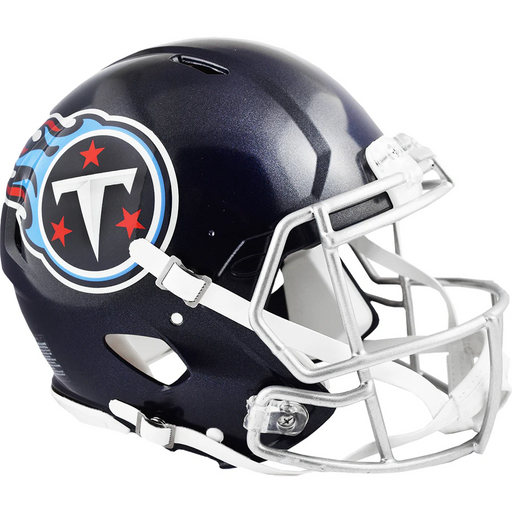 Tennessee Titans Authentic Speed Helmet - Satin Navy Metallic - Game Day Treasures