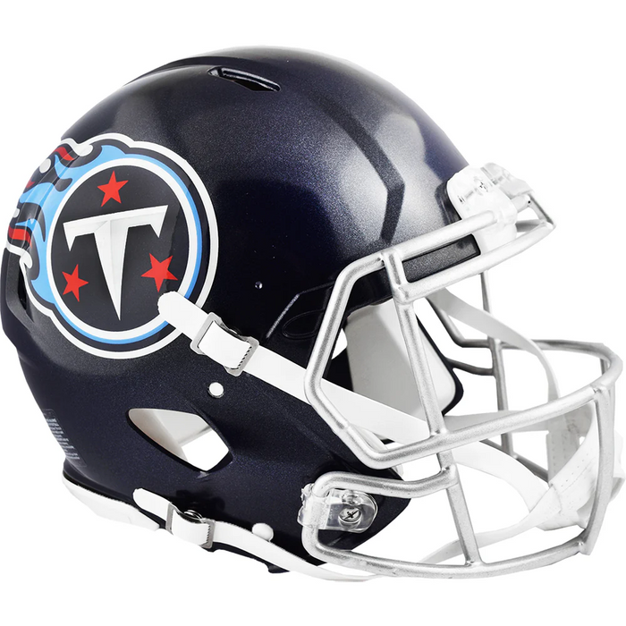 Tennessee Titans Authentic Speed Helmet - Satin Navy Metallic - Game Day Treasures