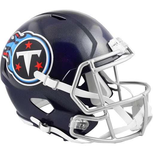 Tennessee Titans Replica Speed Helmet - Satin Navy Metallic - Game Day Treasures