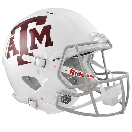 Texas A&M Aggies Authentic Speed Helmet - White - Game Day Treasures