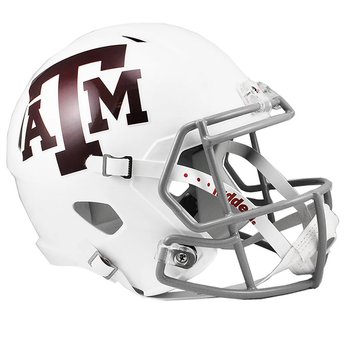 Texas A&M Aggies Replica Speed Helmet - White - Game Day Treasures